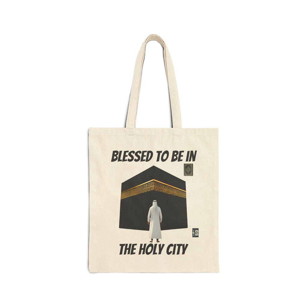 Canvas Tote Bag for Mekkah Pilgrimage, for Him