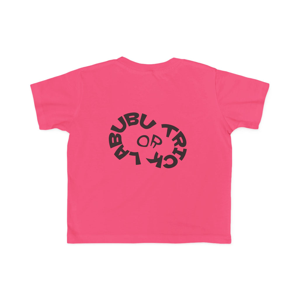 Halloween Toddler Tee with Pazuzu Labubu Toy Design