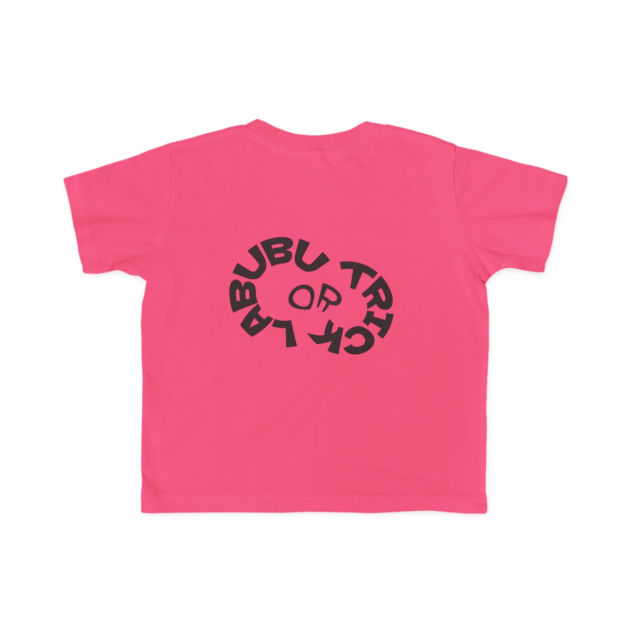 Halloween Toddler Tee with Pazuzu Labubu Toy Design