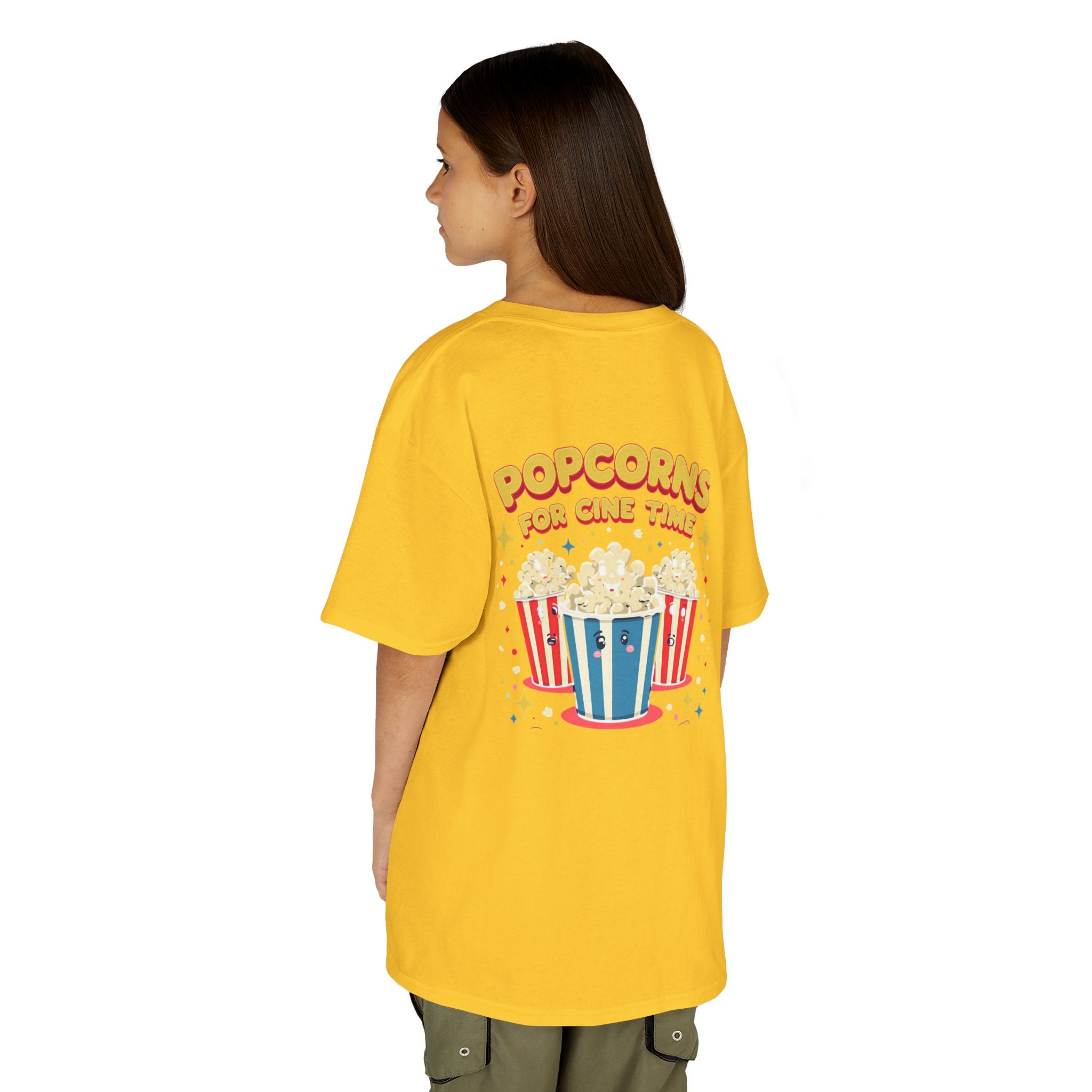 Kids Cinema T-Shirt, Fun Movie Tee for Children, Popcorn Graphic Shirt, Perfect for Movie Nights, Birthday Gift, Halloween Costume