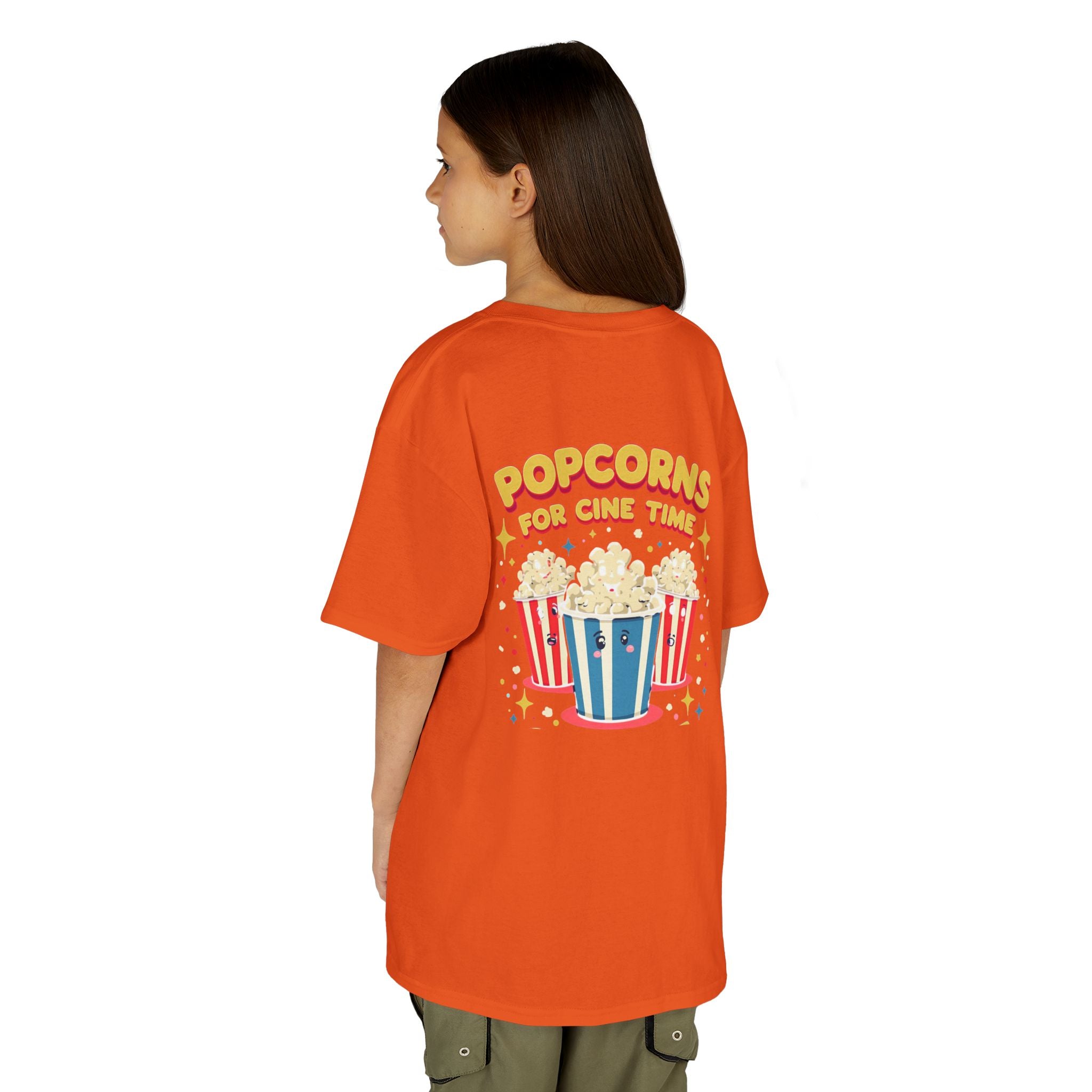 Kids Cinema T-Shirt, Fun Movie Tee for Children, Popcorn Graphic Shirt, Perfect for Movie Nights, Birthday Gift, Halloween Costume
