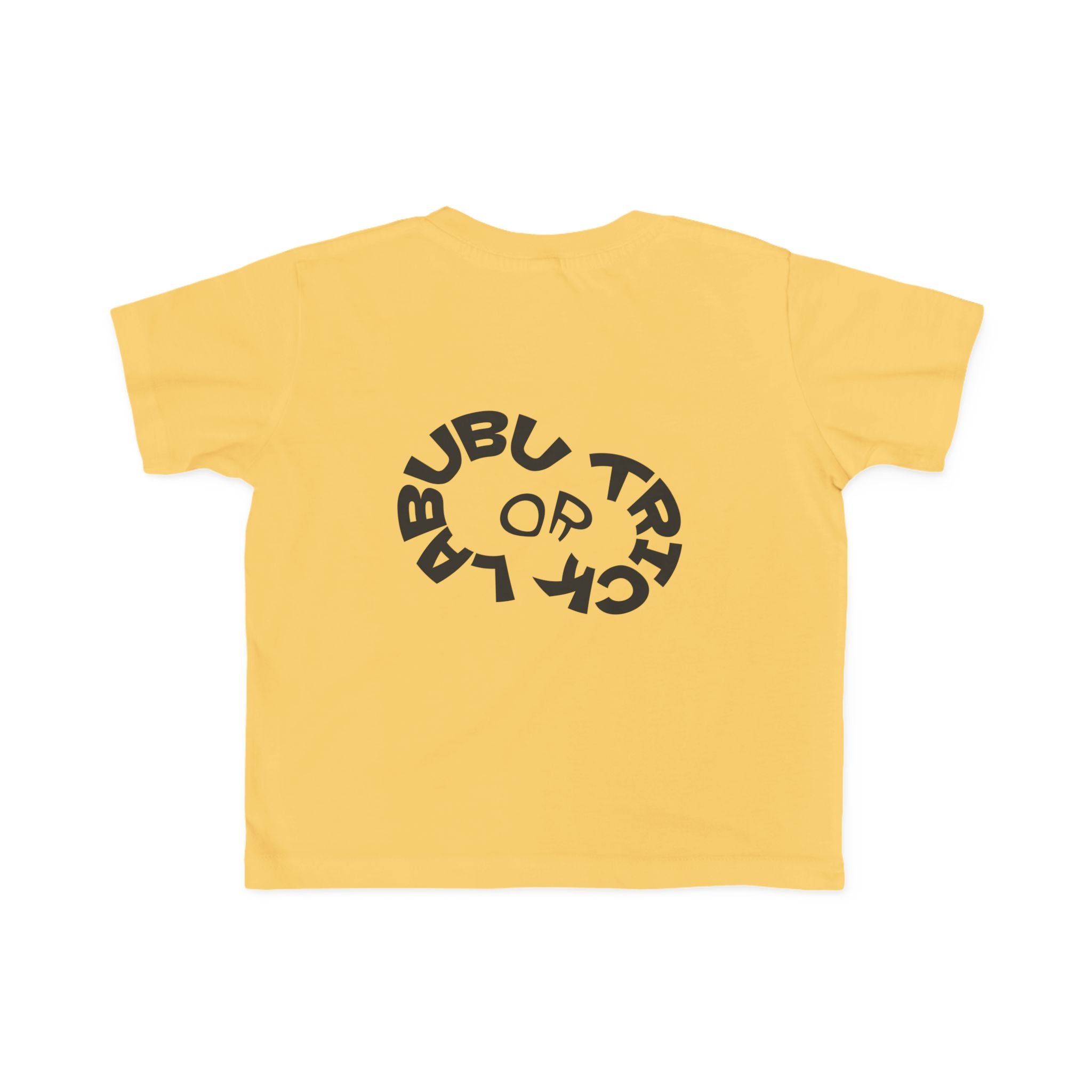 Halloween Toddler Tee with Pazuzu Labubu Toy Design
