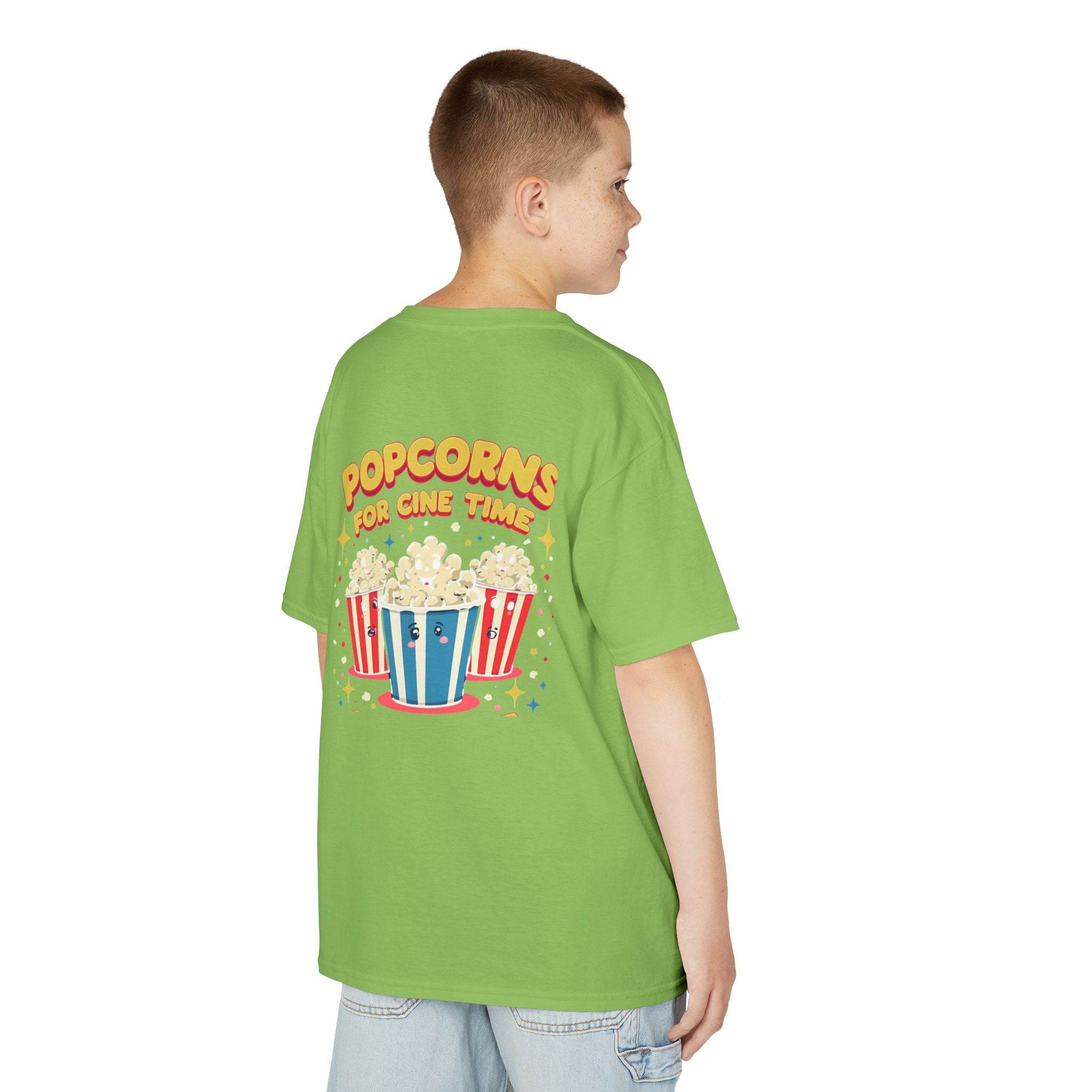 Kids Cinema T-Shirt, Fun Movie Tee for Children, Popcorn Graphic Shirt, Perfect for Movie Nights, Birthday Gift, Halloween Costume