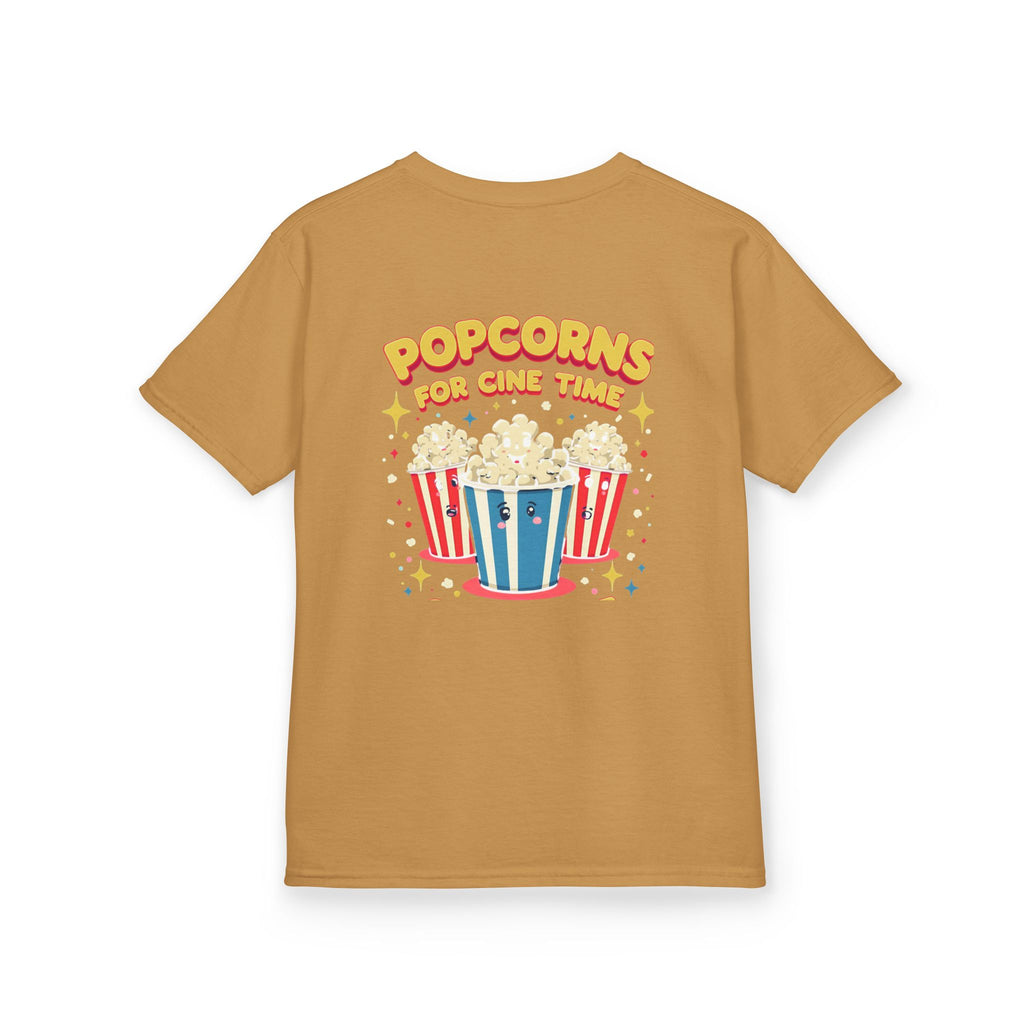 Kids Cinema T-Shirt, Fun Movie Tee for Children, Popcorn Graphic Shirt, Perfect for Movie Nights, Birthday Gift, Halloween Costume