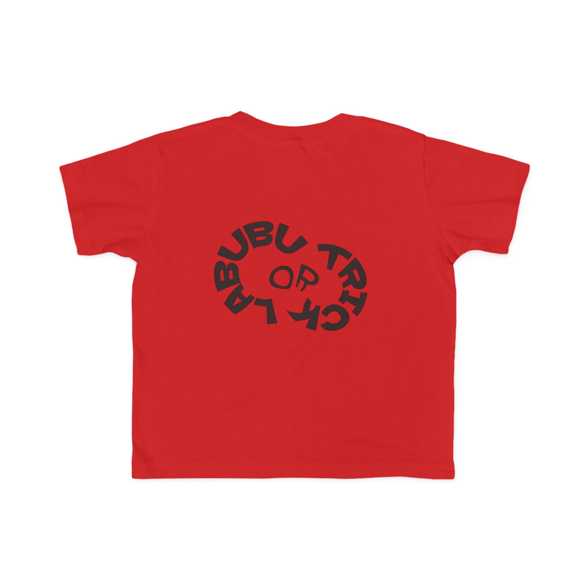 Toddler Halloween Tee with Labubu Witch Design