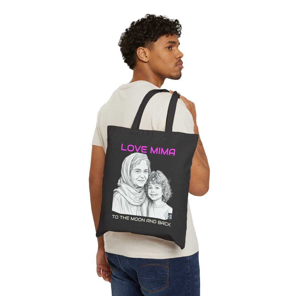 Love Grandma Canvas Tote Bag