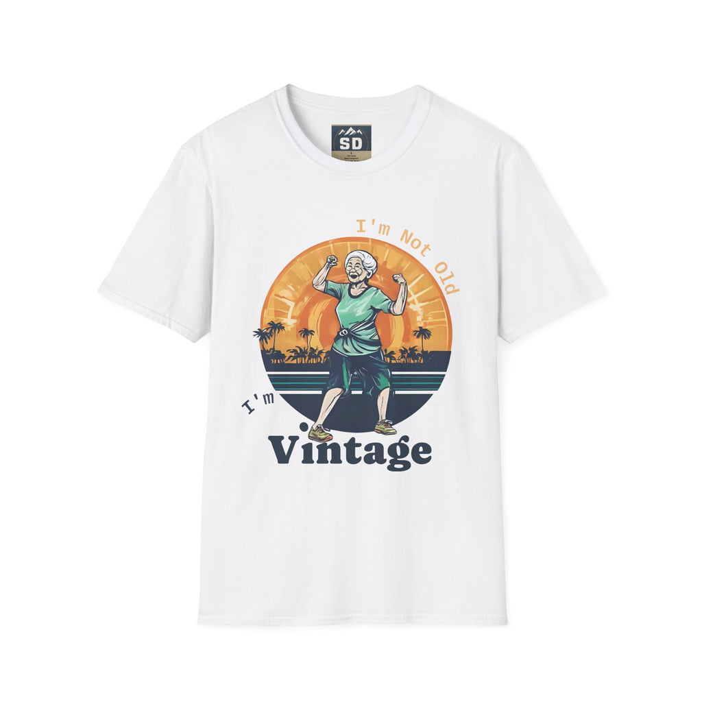 Vintage -I m not old - Zumba - T-Shirt