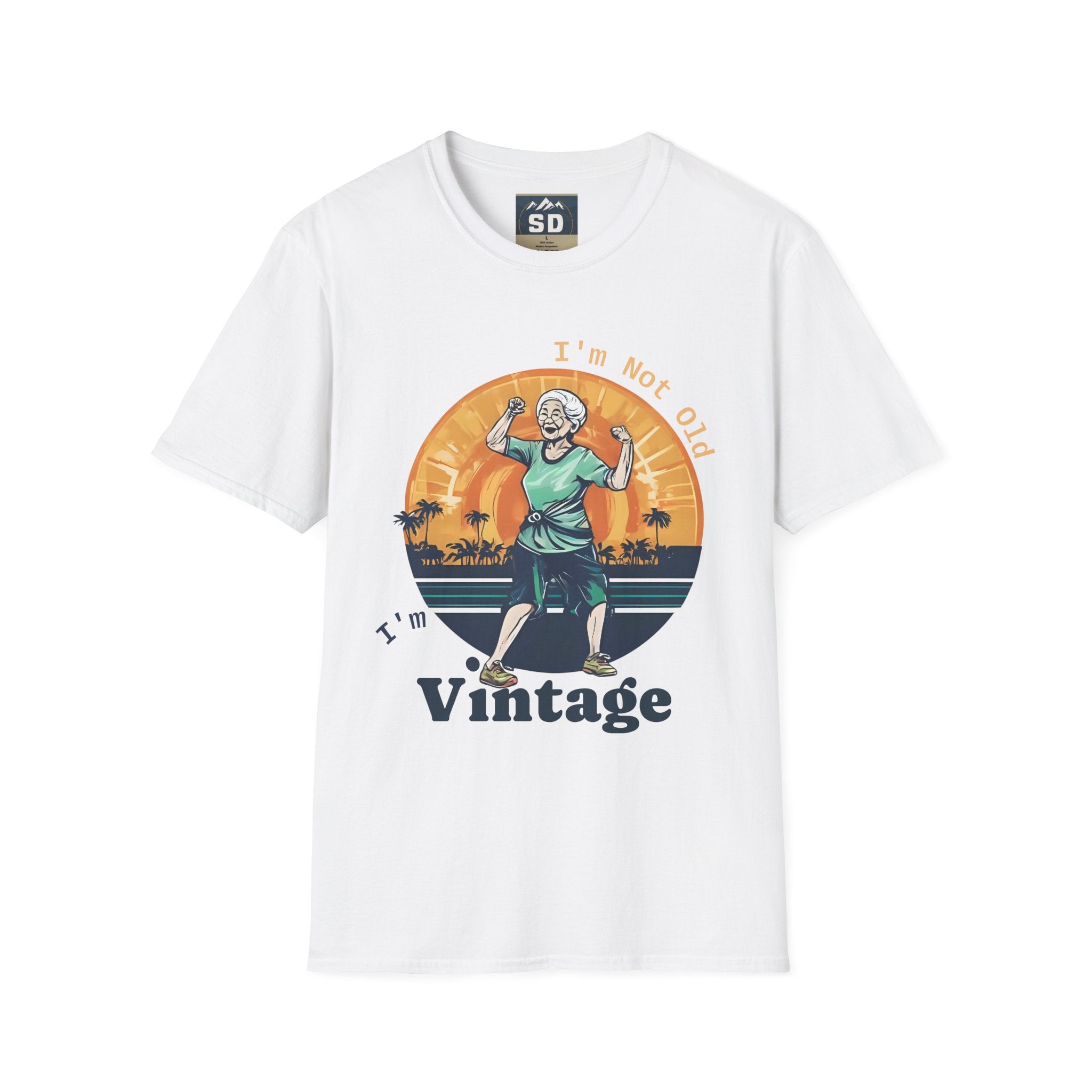 Vintage -I m not old - Zumba - T-Shirt