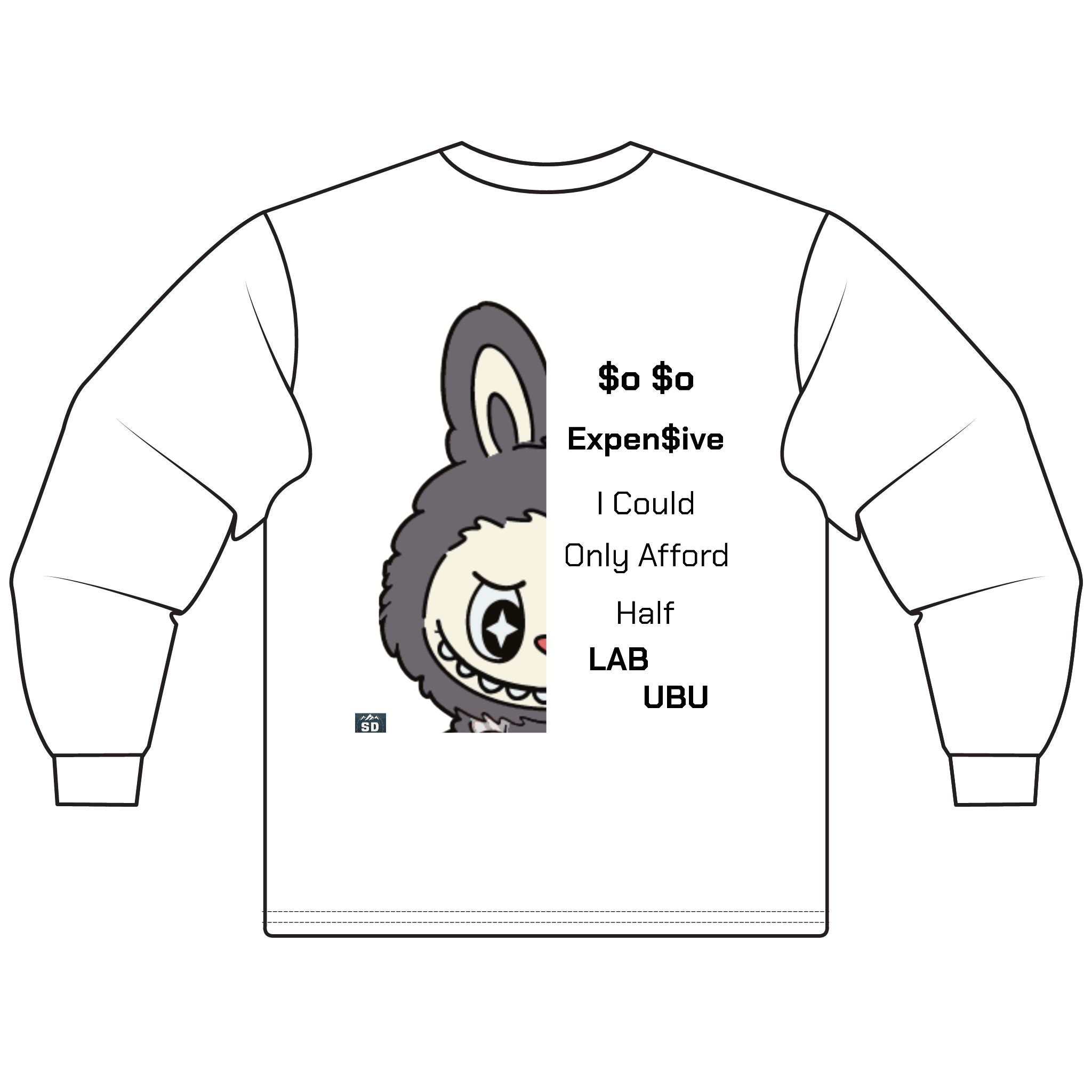 Funny Labubu Unisex Long Sleeve T-Shirt