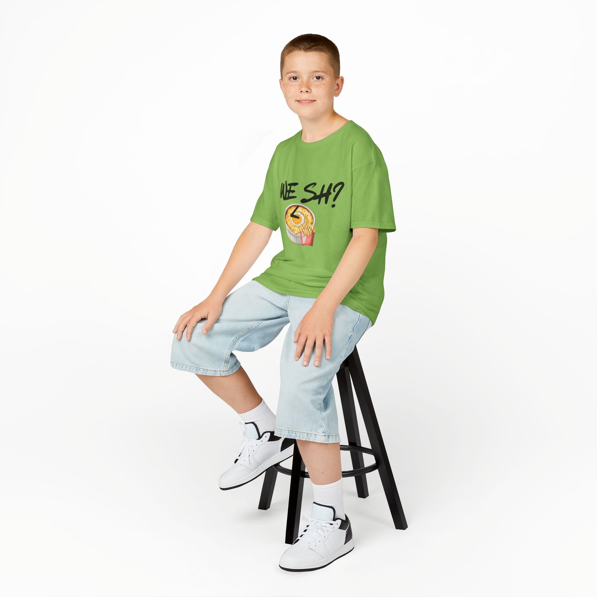 Kids T-Shirt Funny Wesh French North Dish Slang Tee